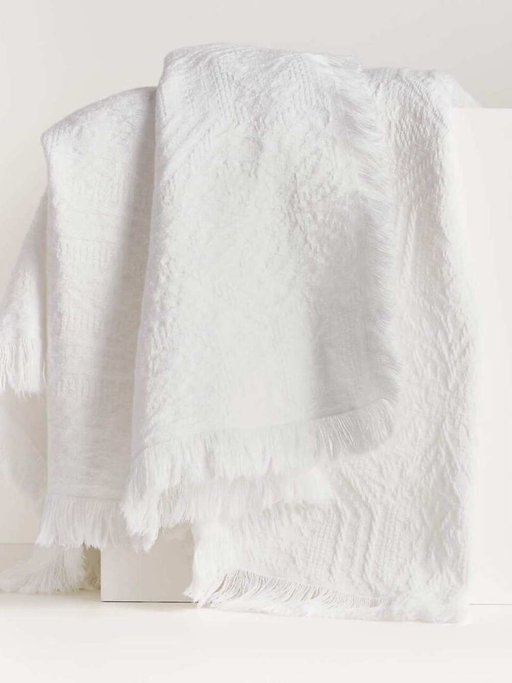 SOLD OUT Like New Crate & Barrel Cielle Jacquard Throw